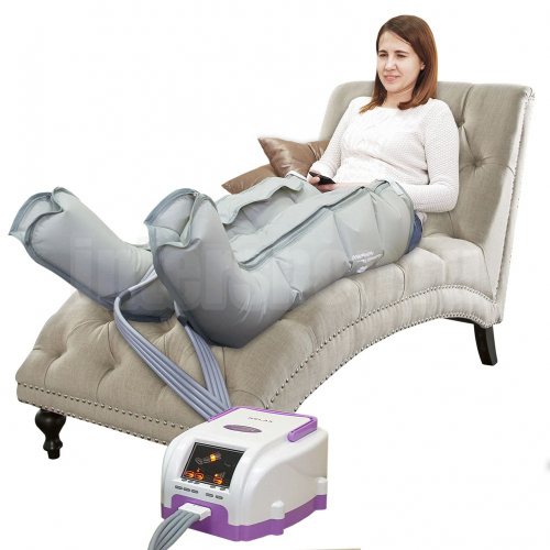 LymphaNorm Relax + 2 манжеты нога L/XL + манжета рука + манжета талия XL/XXL — аппарат для прессотерапии и лимфодренажа для дома в Москве и регионах фото 3